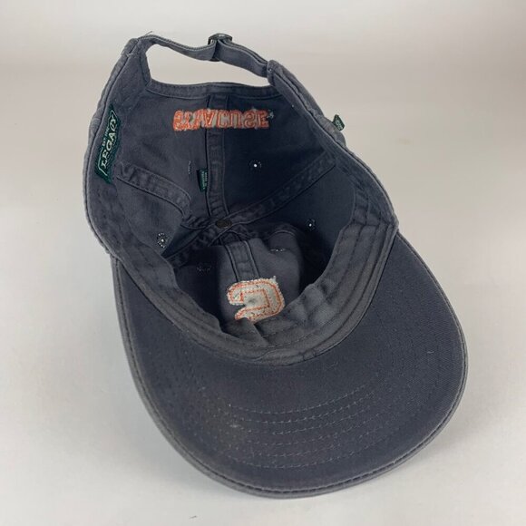 Syracuse Orange NCAA Navy Blue Legacy Relaxed Fit Strapback Adjustable Hat - Picture 4 of 5